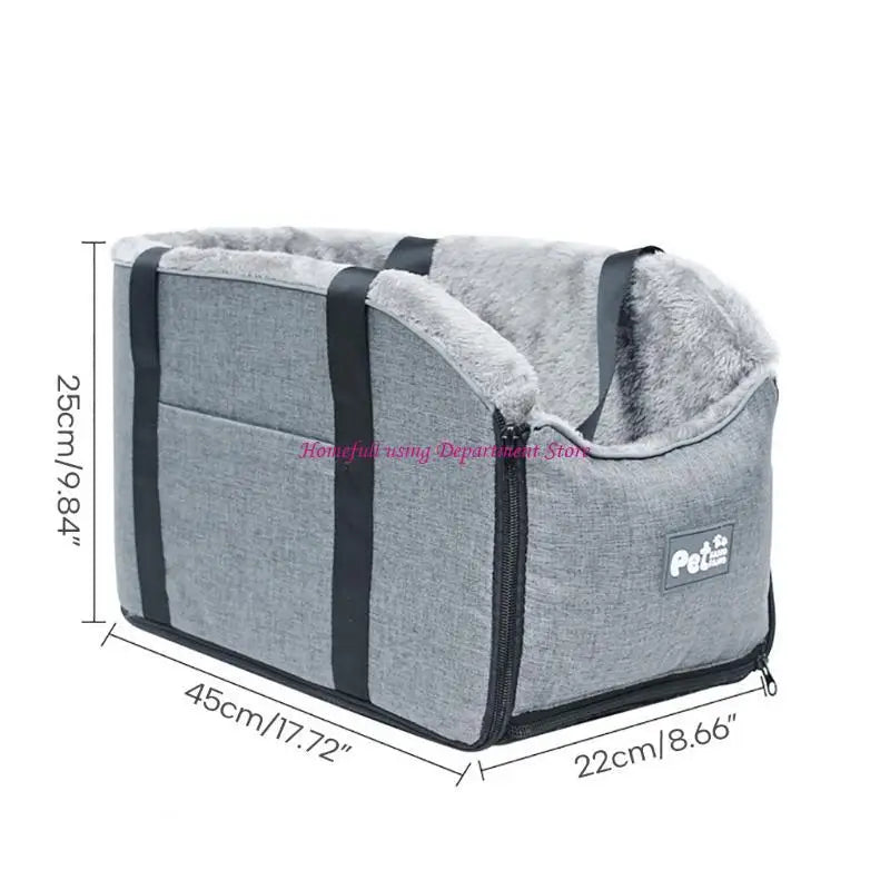 Car Console Dog Bag Puppies Tote Outgoing Travel Bag