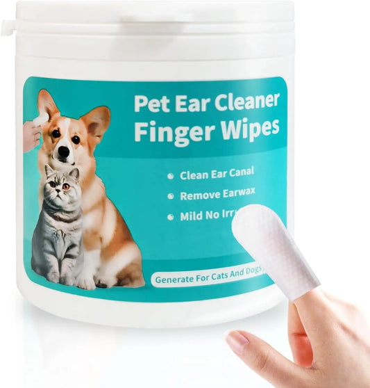 Pet Ear Wipes Soft Easy Cleaning Pads
