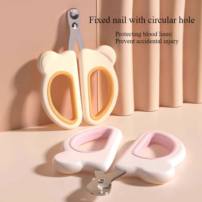 Teddy Bear Design Cat Nail Clippers Set