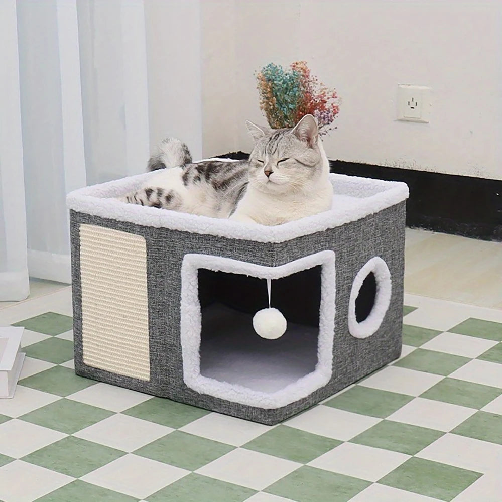 Multi-Level Pet Foldable House