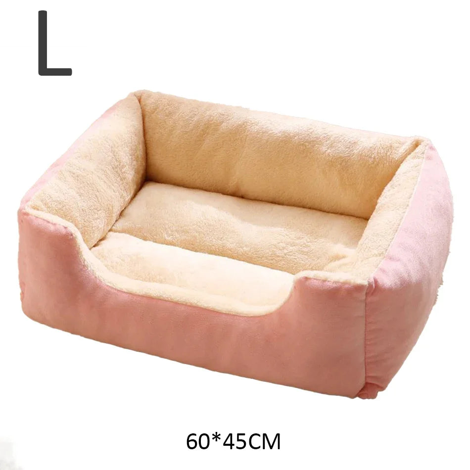 Cushioned Bed for Cats and Dogs