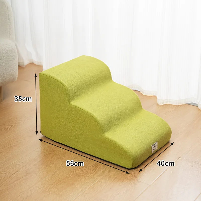 2/3 Pets Step Stair Dog Cat Ramp Ladder Protect Dogs Sofa Removable Washable Training Pet Secure Ramp Stairs Pets Supplies Gifts