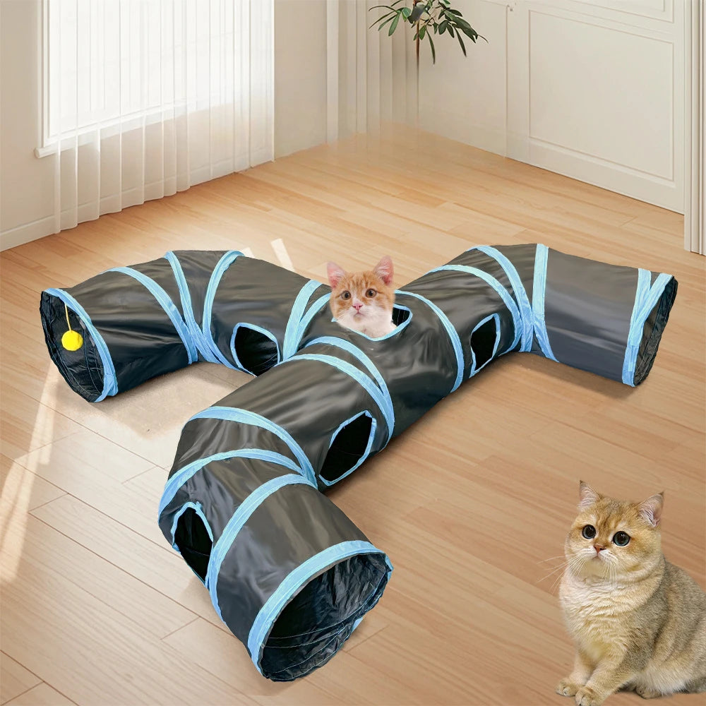 Three Way Pet Play Tunnel