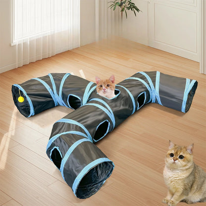 Three Way Pet Play Tunnel