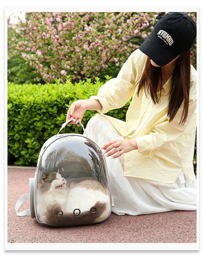 PurView Pro Transparent Cat Backpack - As seen in Argylle