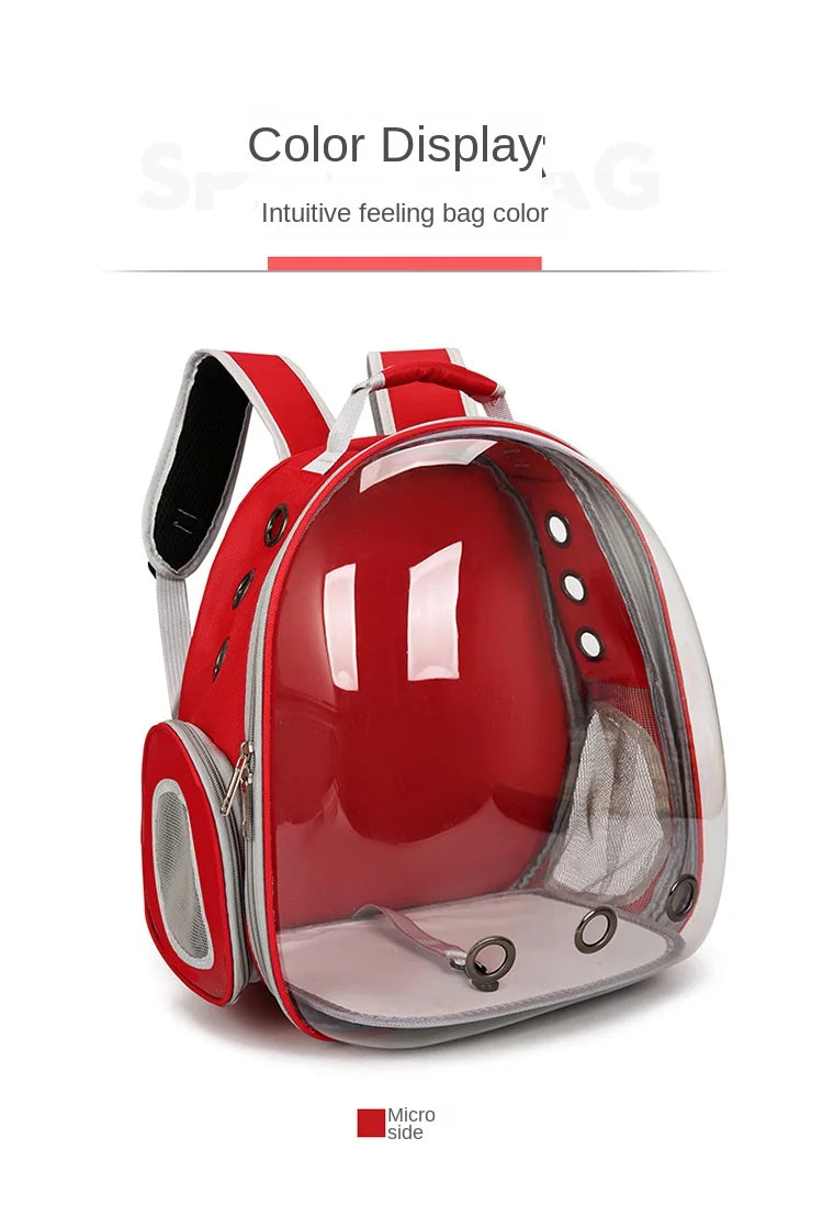 PurView Pro Transparent Cat Backpack - As seen in Argylle