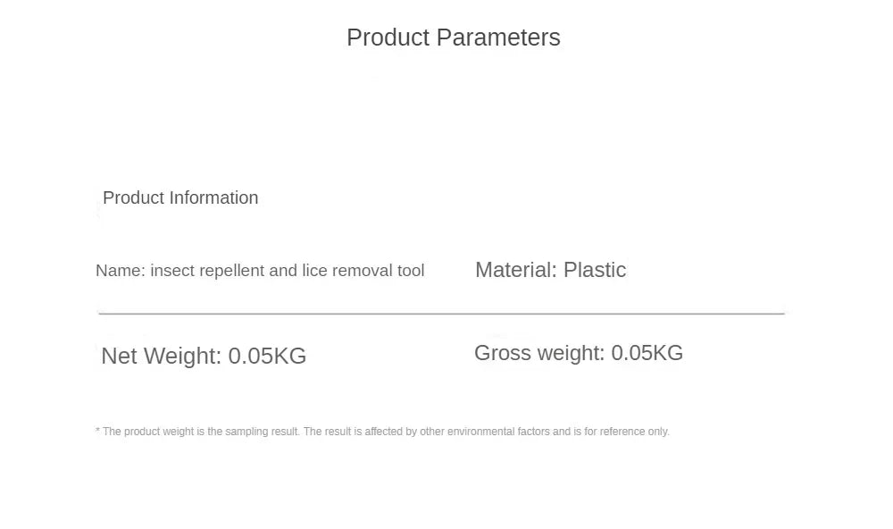 Pet Tick Remover and Lice Extraction Tool
