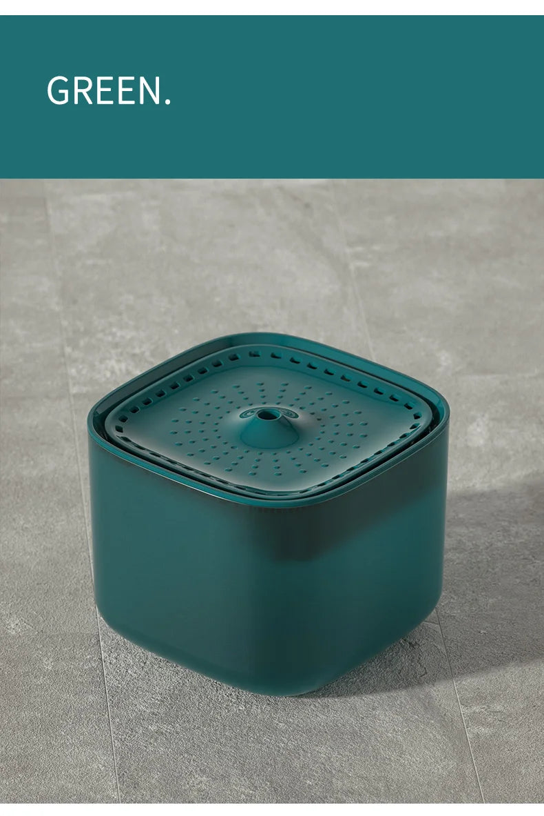 Large Capacity Auto Recirculating Cat Water Fountain