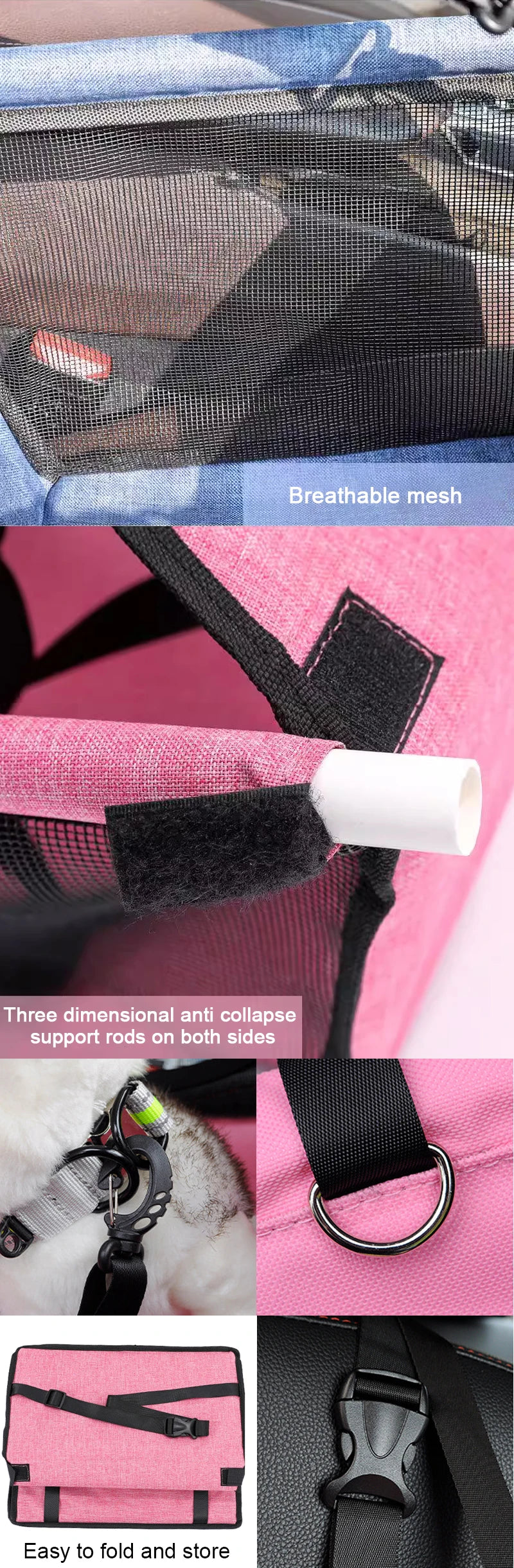 Removable Car Pet Cushioned Seat