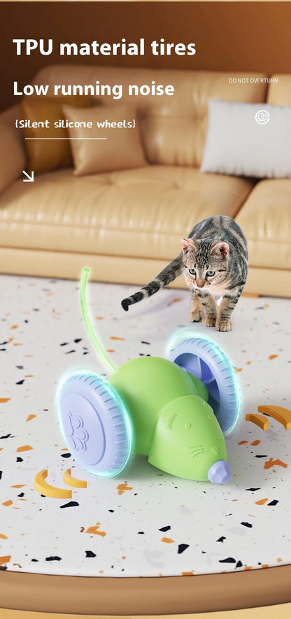 Interactive Electric Mouse Teaser Toy for Pets