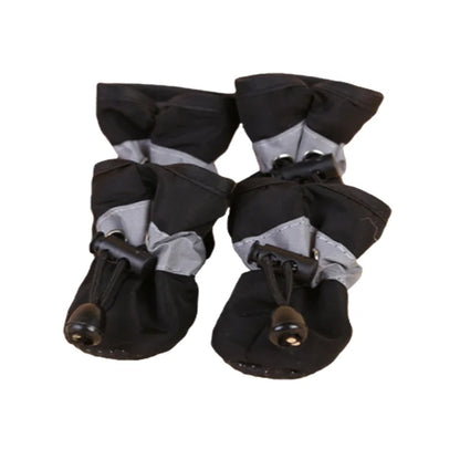 Waterproof Anti-Slip Pet Rain Boots Set
