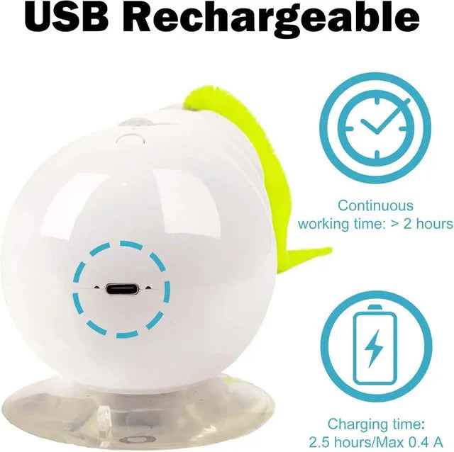 Intelligent Interactive Cat Stick Pro with Replaceable Prey Tail