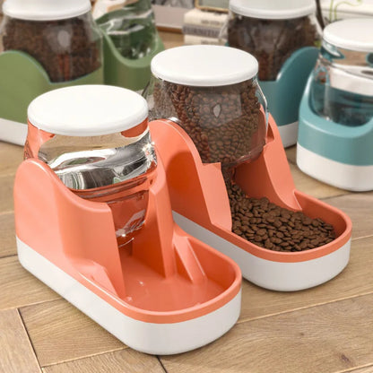 FurEase All-in-One Feeder & Fountain - 6L Smart Dispenser with Voice Alert & Moonlight Mode, IPX6 Waterproof for Cats/Dogs