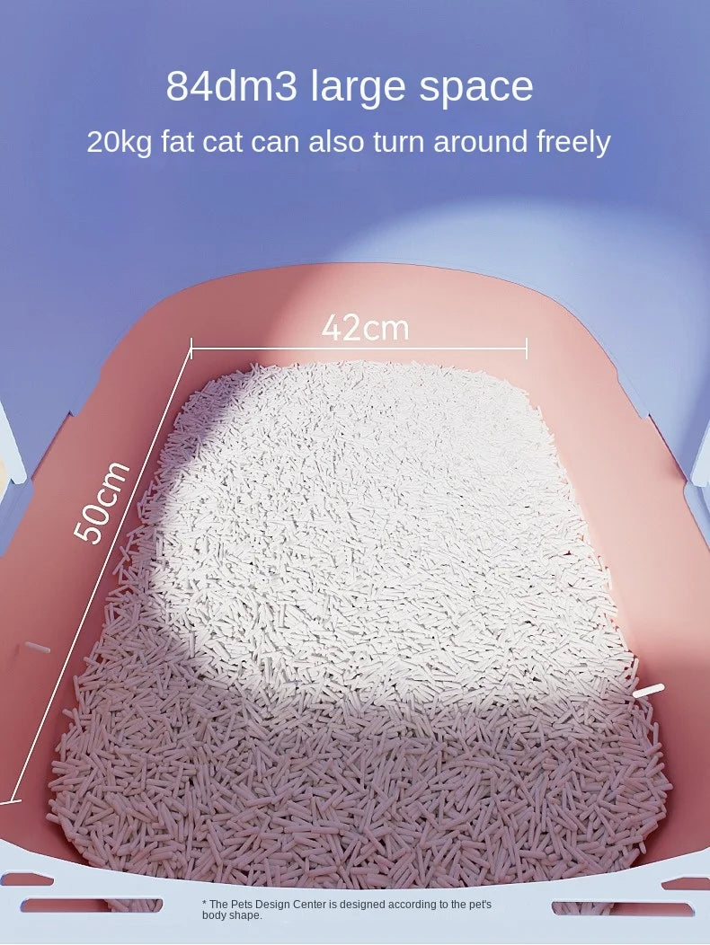 Drawer-Clean Odor-Guard Litter Box