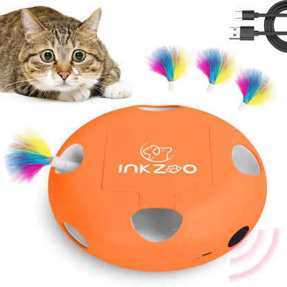 Interactive 4-in-1 Cat Toy with USB Charging