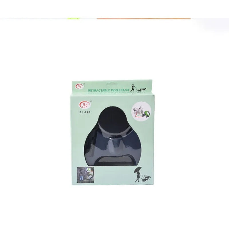 3M Dual Retractable Reflective Pet Leash Lead [360 Swivel]