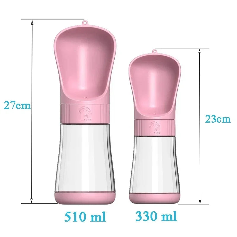 Portable Water Bottle for Pets Travel Friendly