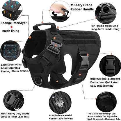 Military Vest Pet for Dogs