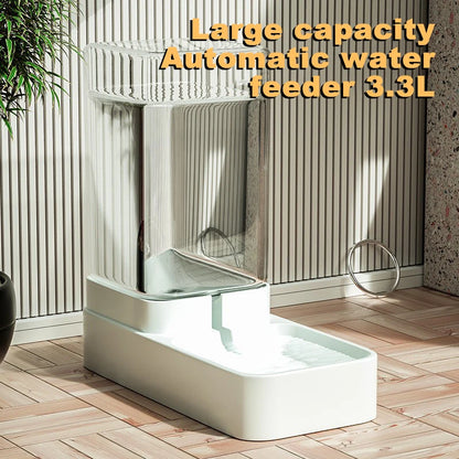 Automatic Feeder and Water Dispenser Combo