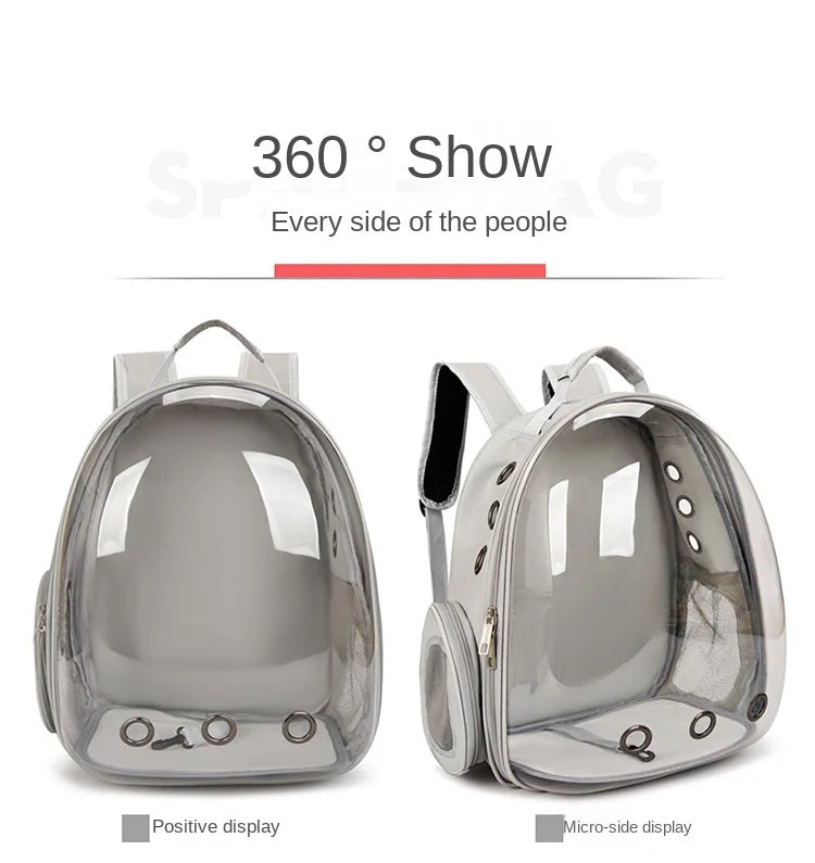 PurView Pro Transparent Cat Backpack - As seen in Argylle