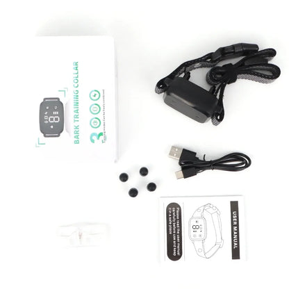 Automatic Bark Correction Collar with Digital Display