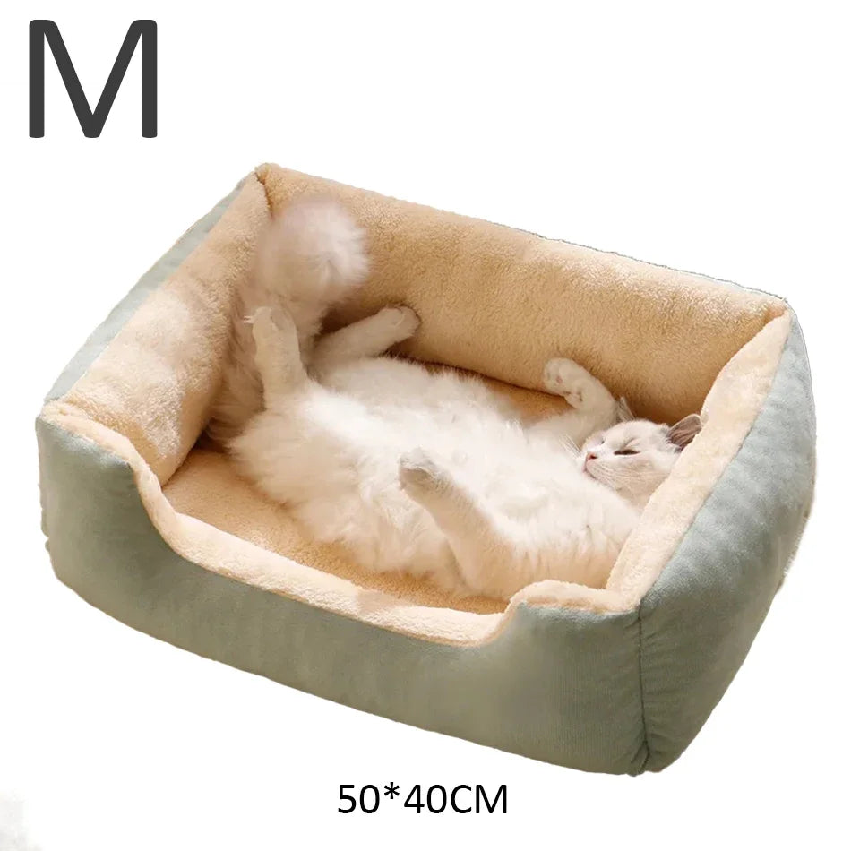 Cushioned Bed for Cats and Dogs