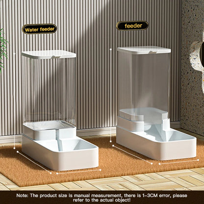 Automatic Feeder and Water Dispenser Combo