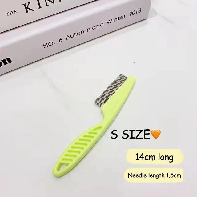 Stainless Steel Pet Hair Shedding Comb Tool