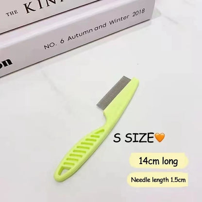 Stainless Steel Pet Hair Shedding Comb Tool