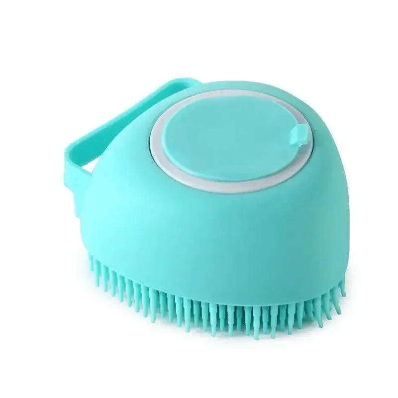 Soft Silicone Bath Brush for Easy Pet Care