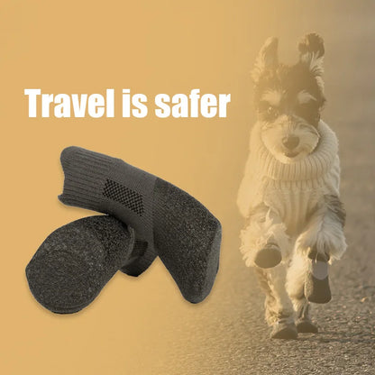 Winter Paw Protection Boots for Active Pets