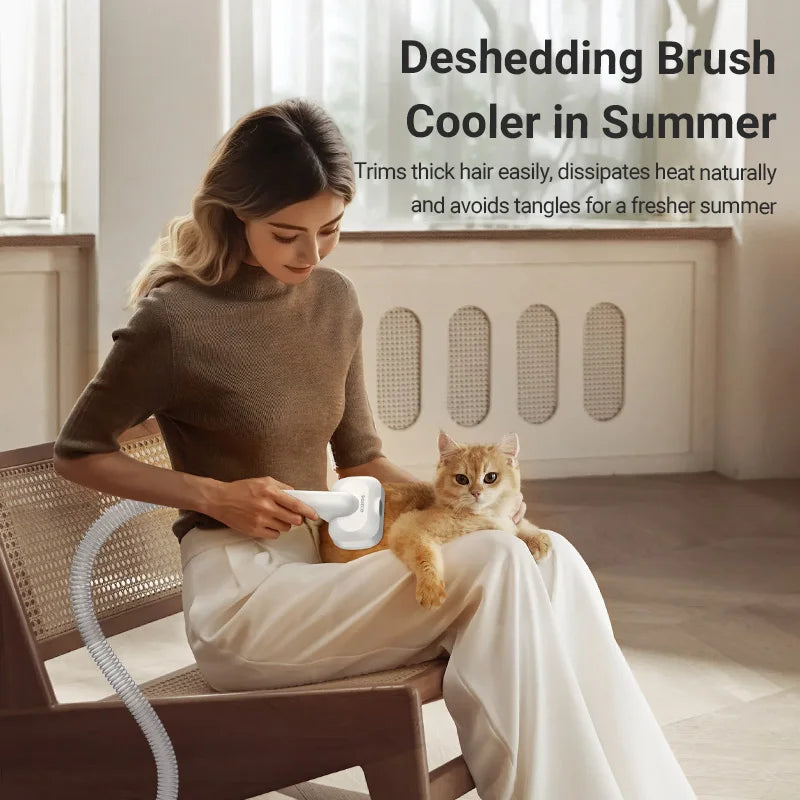 Multifunction Smart Pet Grooming Vacuum Kit 5 IN 1