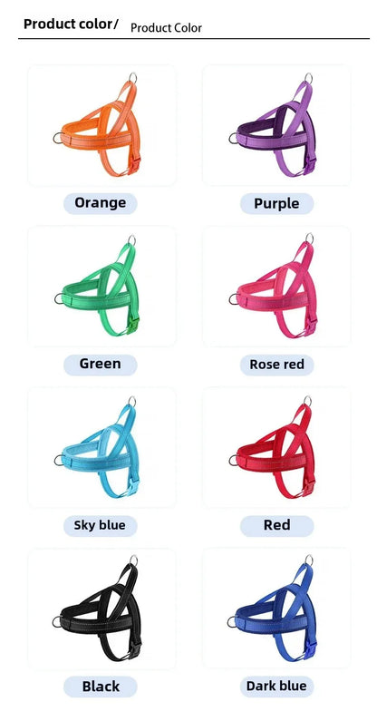 Explosion Proof Breathable Dog Leash and Vest