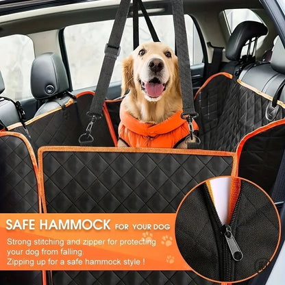 Car seat Cover as a Dog Hammock [Waterproof + Scratch-Resistant]
