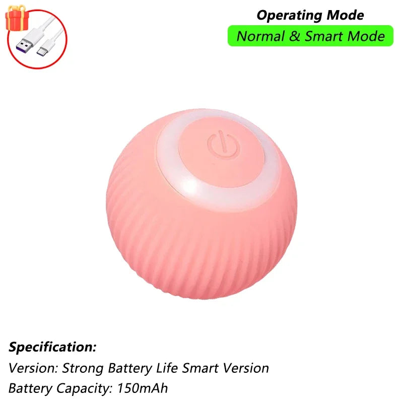 Interactive Smart Rolling Ball Toy for Cats