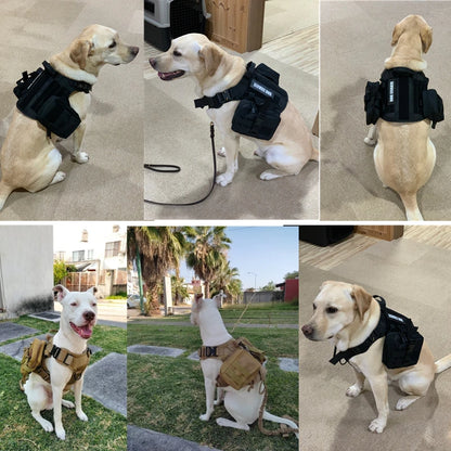 Military Vest Pet for Dogs
