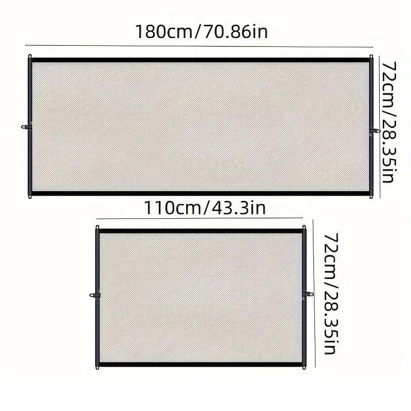 Durable Breathable Mesh Folding Pet Barrier Fence
