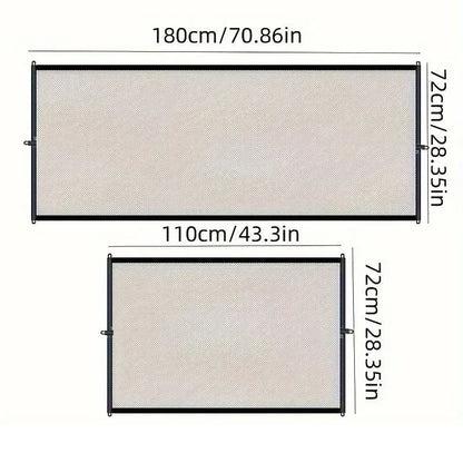 Durable Breathable Mesh Folding Pet Barrier Fence