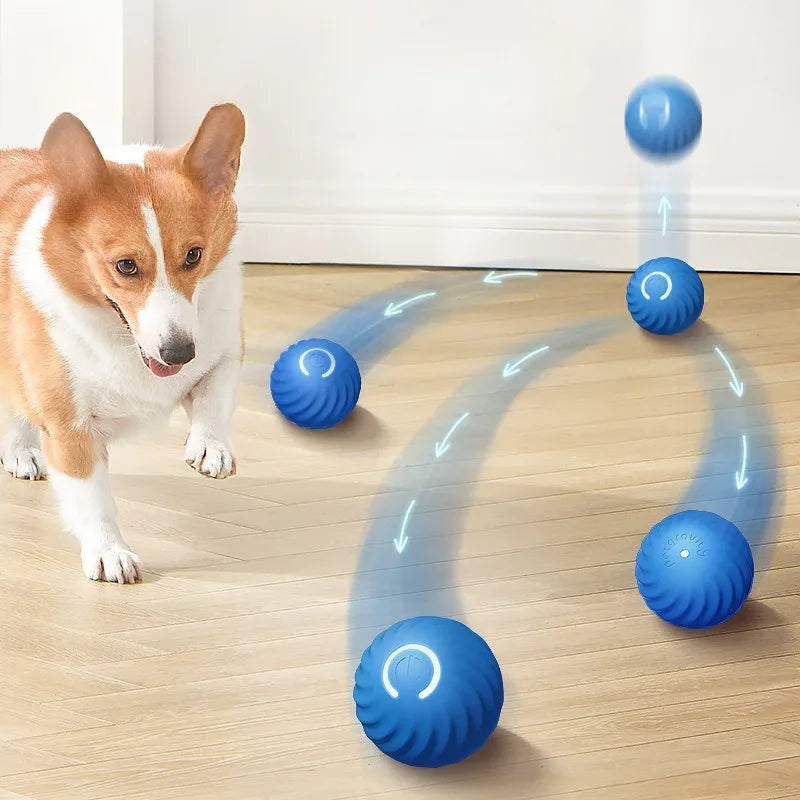Automatic Interactive Jumping Dog Toy Ball