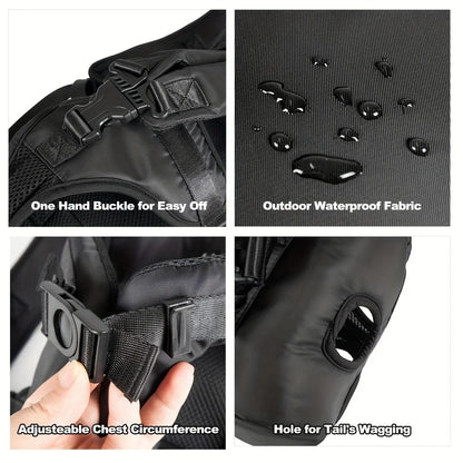 Chest Pet Bag Wrapping Large Dog Backpack