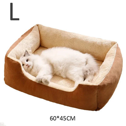 Cushioned Bed for Cats and Dogs