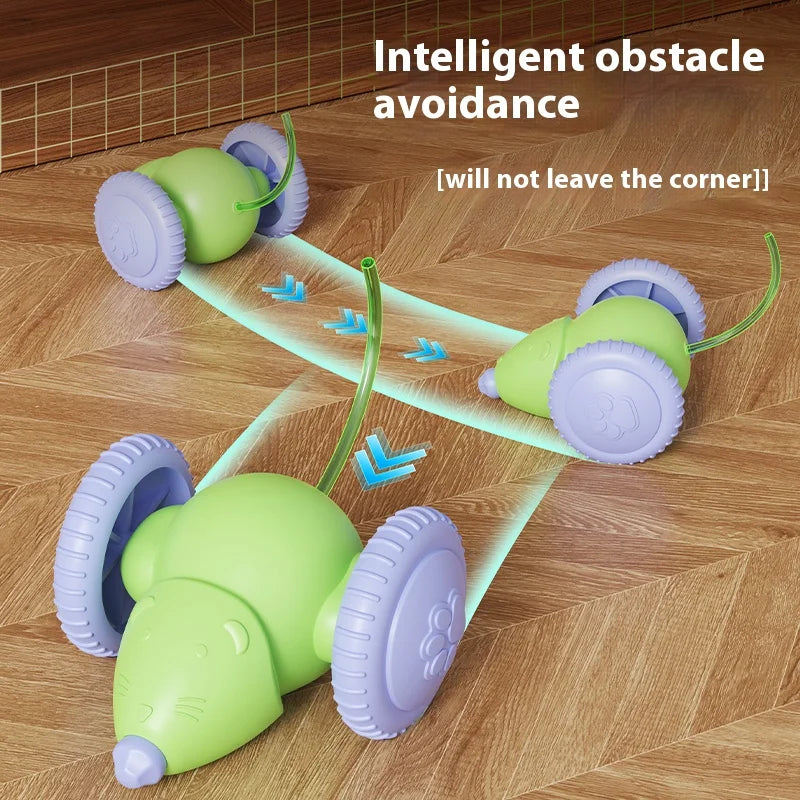 Interactive Electric Mouse Teaser Toy for Pets