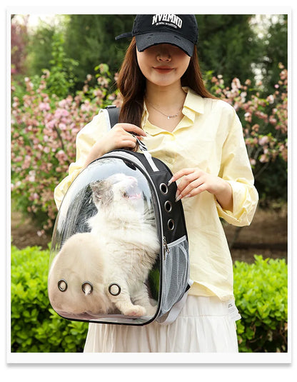 PurView Pro Transparent Cat Backpack - As seen in Argylle
