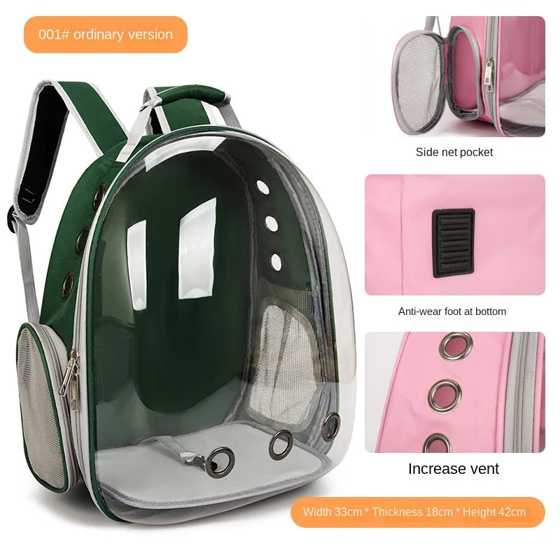PurView Pro Transparent Cat Backpack - As seen in Argylle
