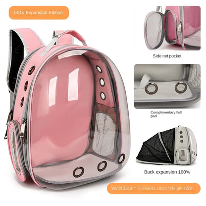 PurView Pro Transparent Cat Backpack - As seen in Argylle