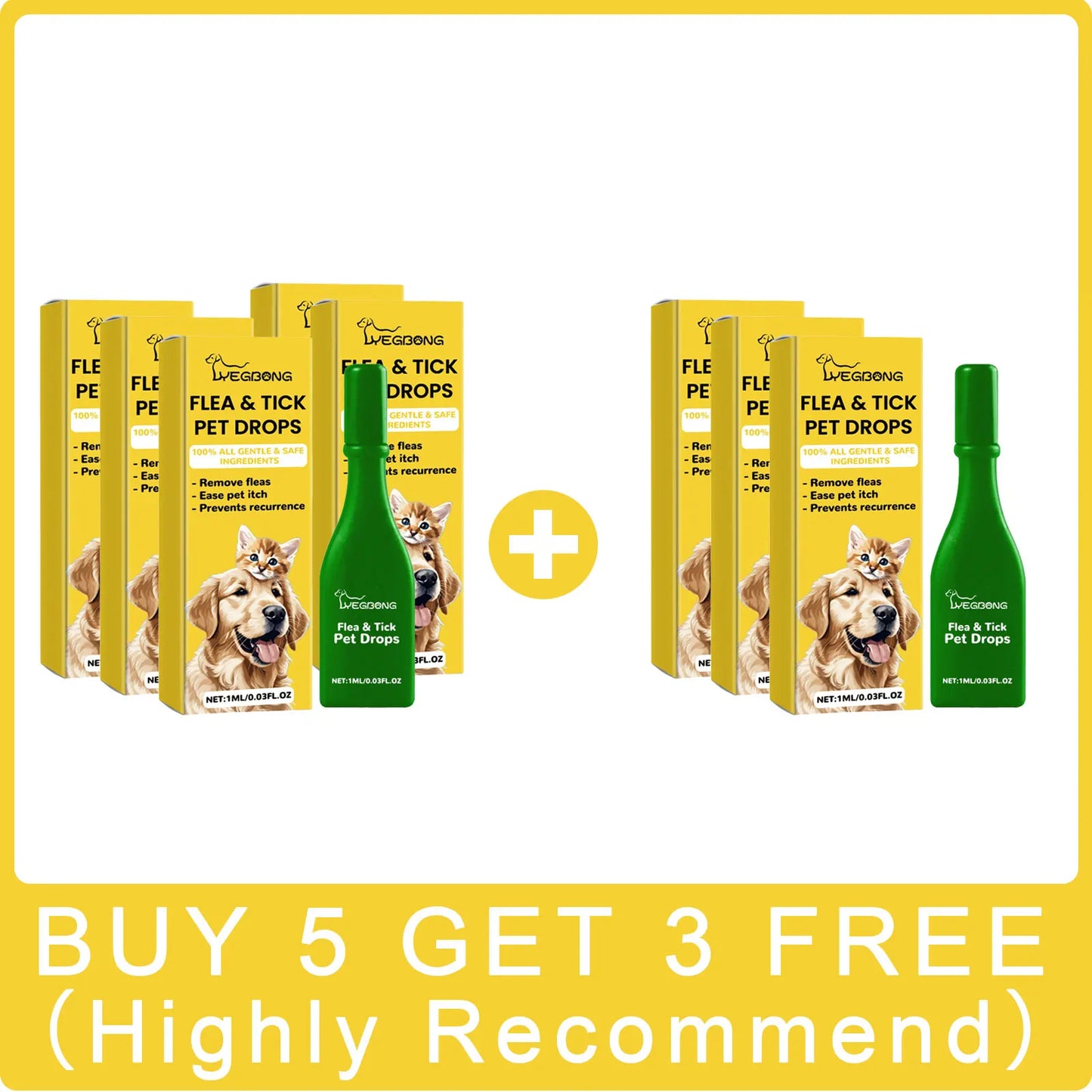 Flea And Tick Relief Drops For Pets