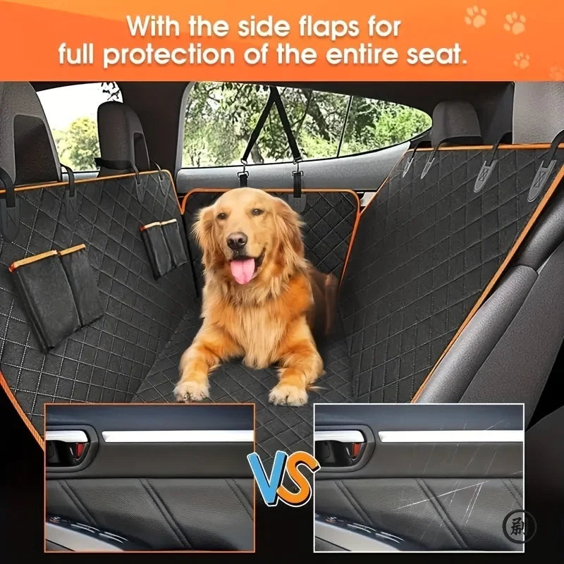 Car seat Cover as a Dog Hammock [Waterproof + Scratch-Resistant]