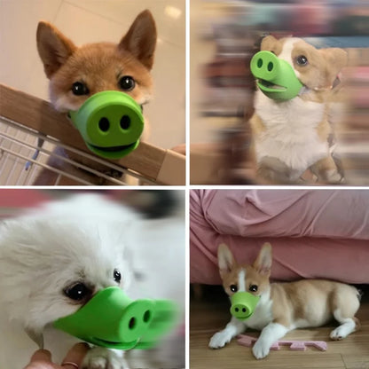 Cute Pig Nose Adjustable Breathable Puppy Mask