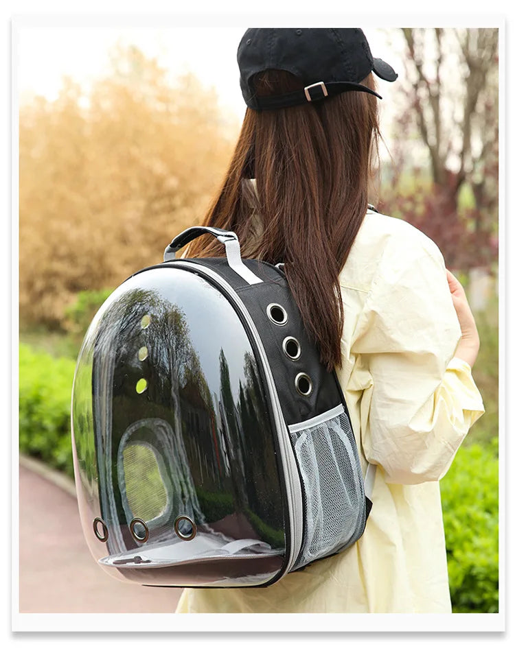 PurView Pro Transparent Cat Backpack - As seen in Argylle
