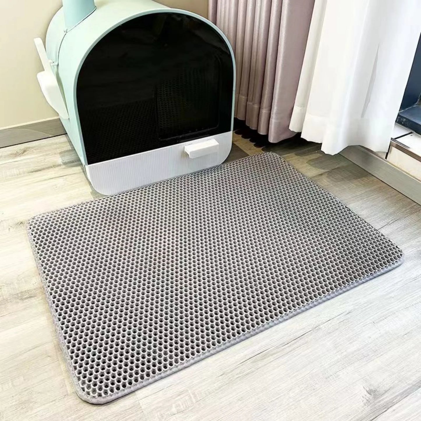Large Waterproof Cat Litter Trapping Mat